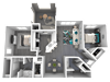 Lazo Apartments Friedberg Floor Plan